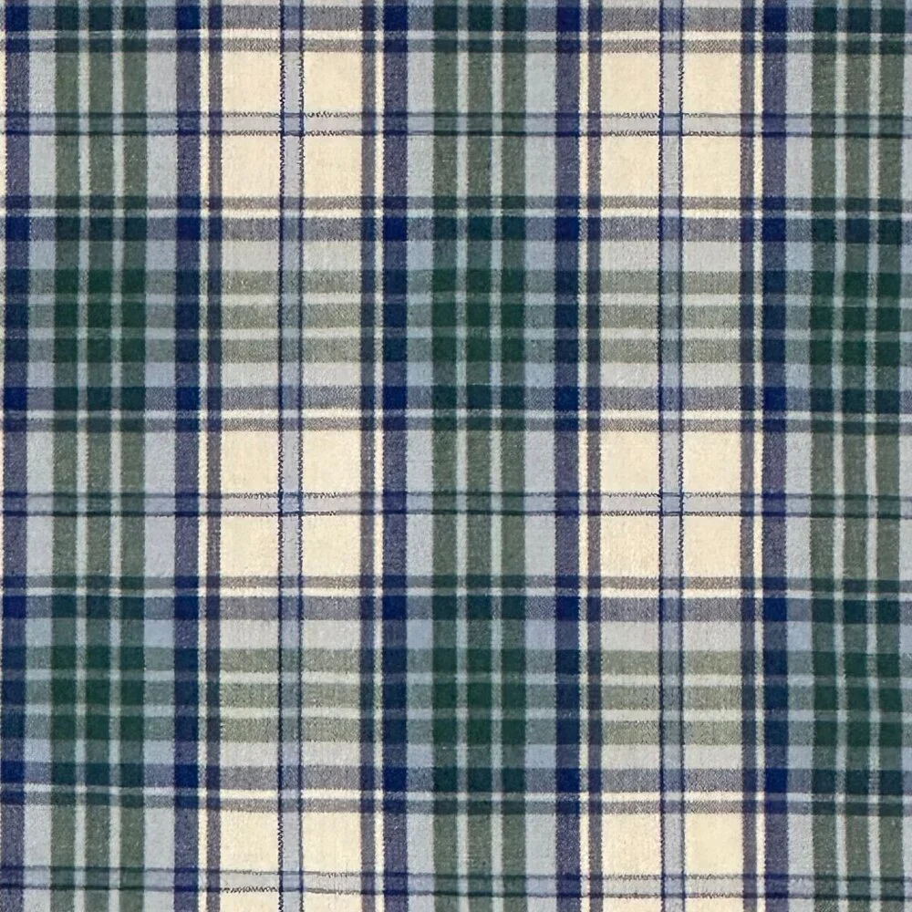 Brooks Brothers Blue Green White Plaid Button Down Shirt Mens Size S